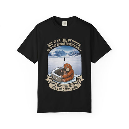 Lonely Adélie Penguin marching inland vintage shirt