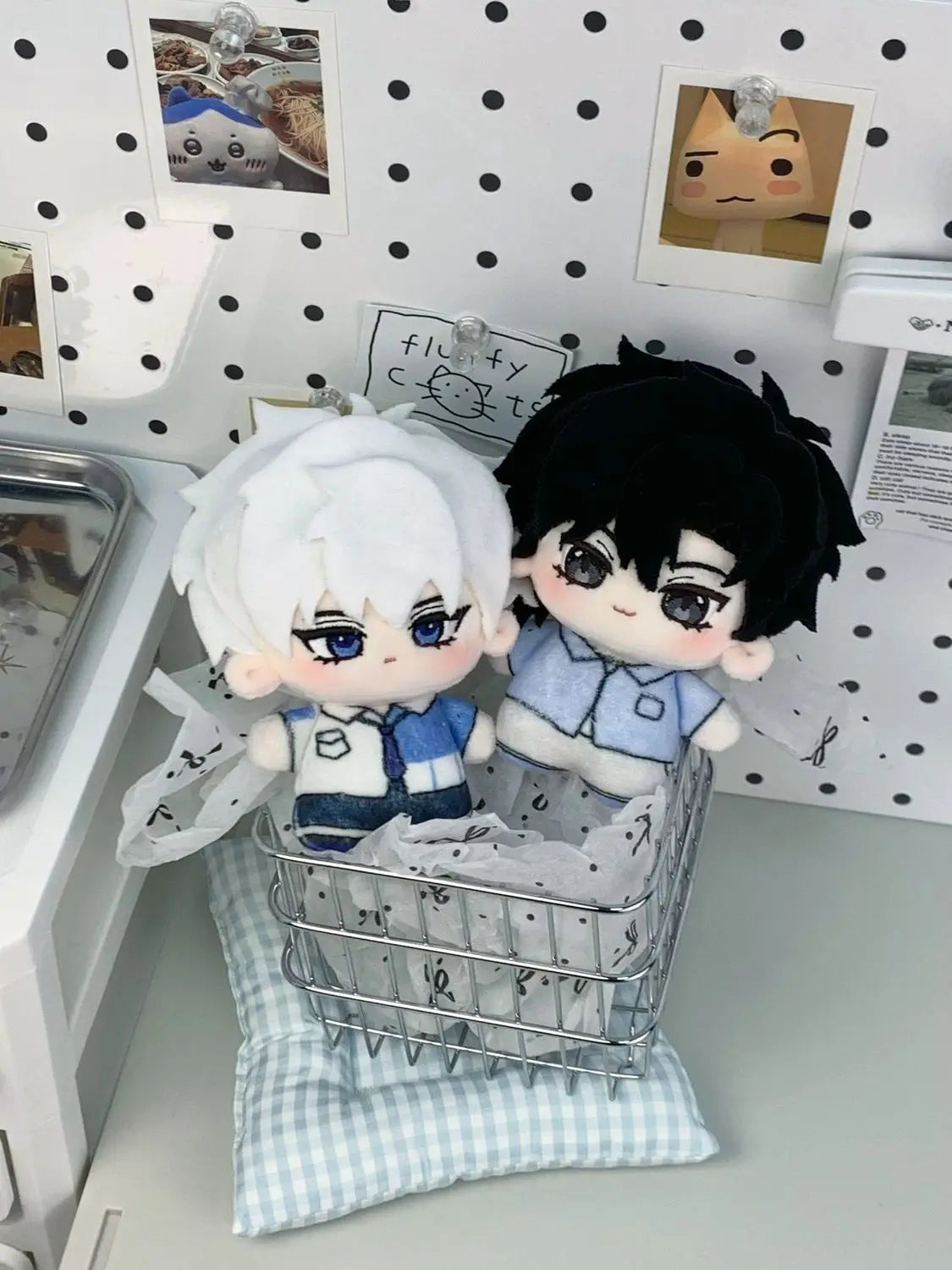 Lu Guang plush soft PP cotton stuffed anime doll side view