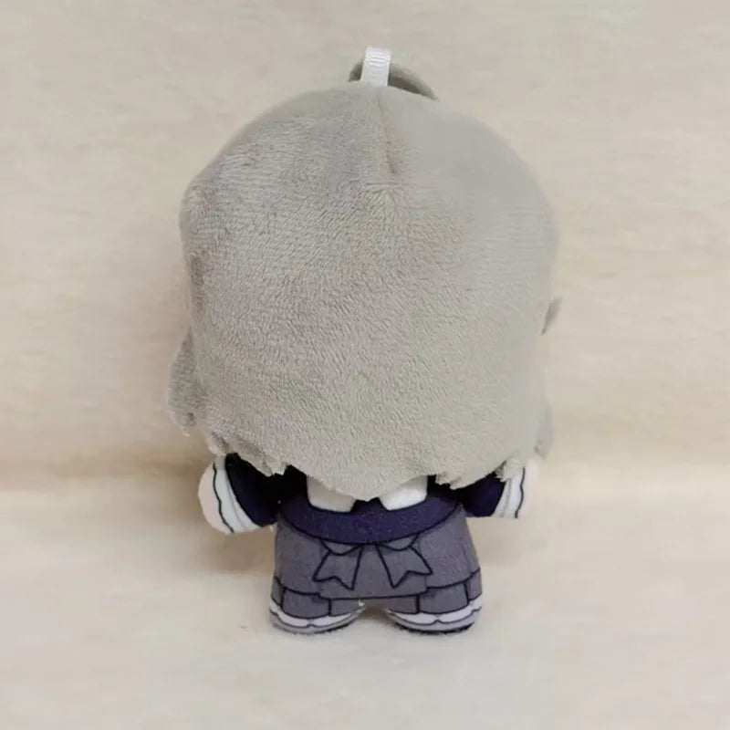 Luluka moria plush close-up face detail handmade cotton toy
