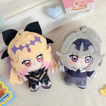 Luluka plush doll with purple-themed design fan-made collectible
