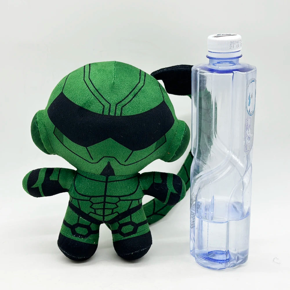 Mac Gargan handmade plush green supervillain soft toy
