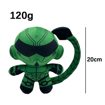 Mac Gargan plush toy full body green armored villain
