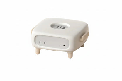 Mac Mini M4 Pro soft rubber cover resembling a vintage turntable.