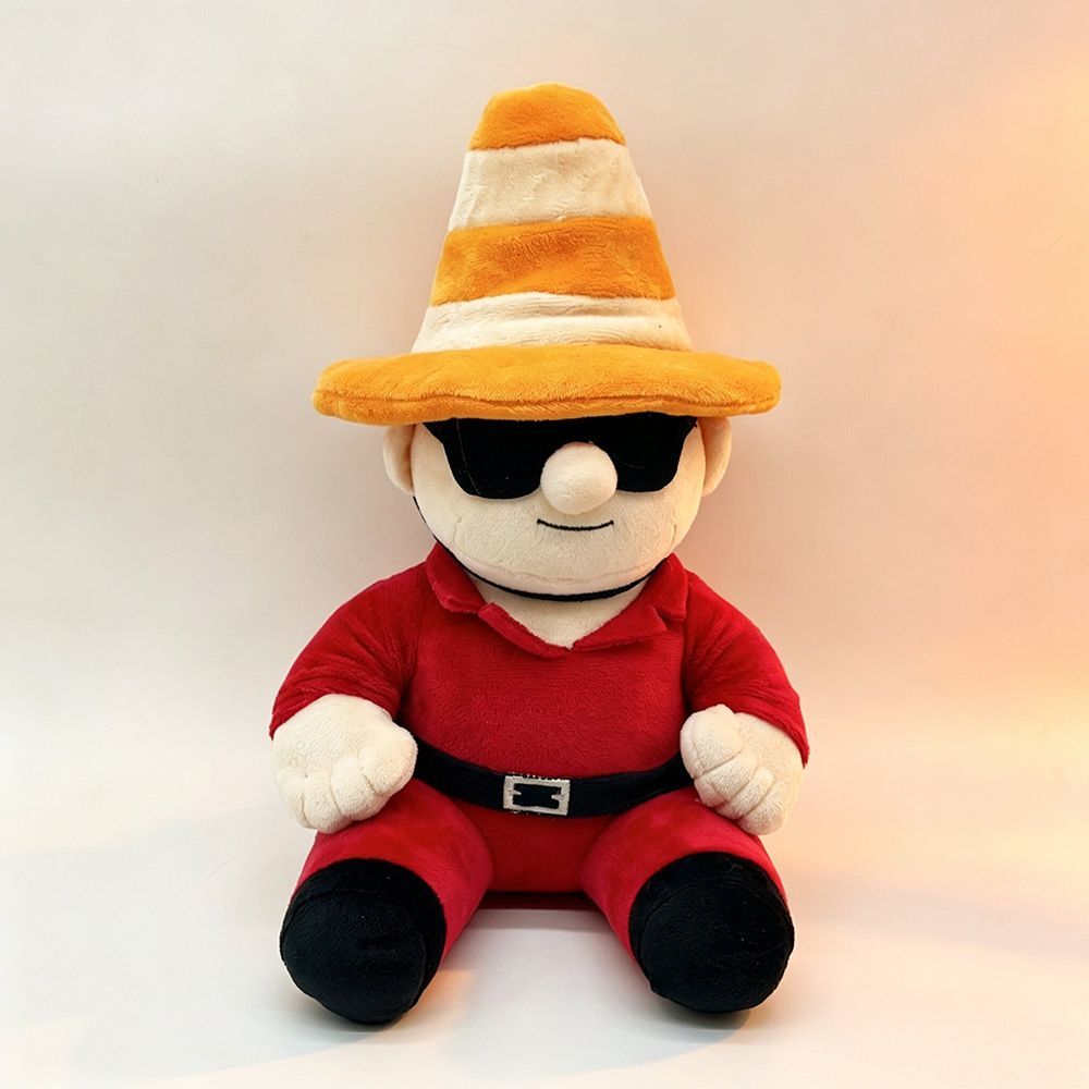 Machine Party Cone Guy stuffed toy fan made collectible plush
