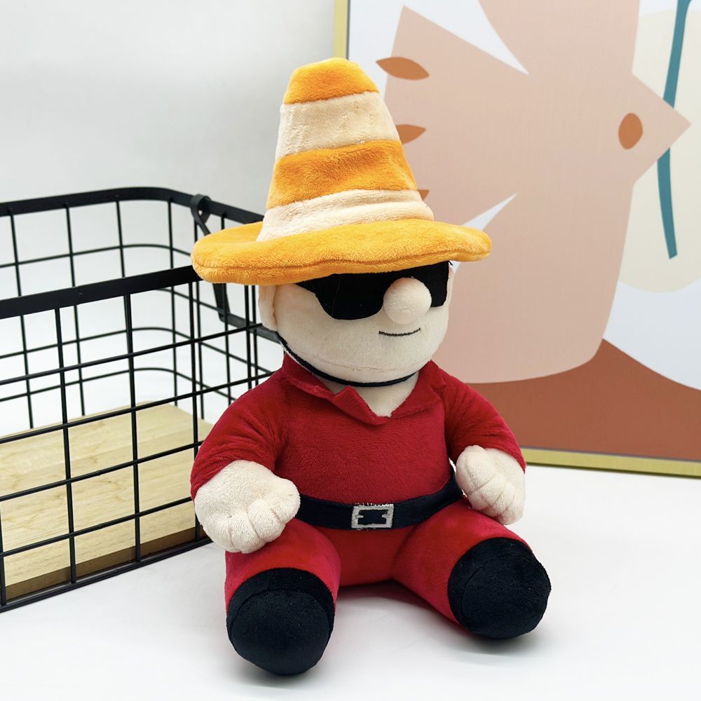 Machine Party Klubnika franchise Cone Guy plush collectible