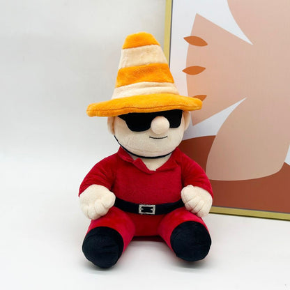 Machine Party Test Subject plush back view character detail