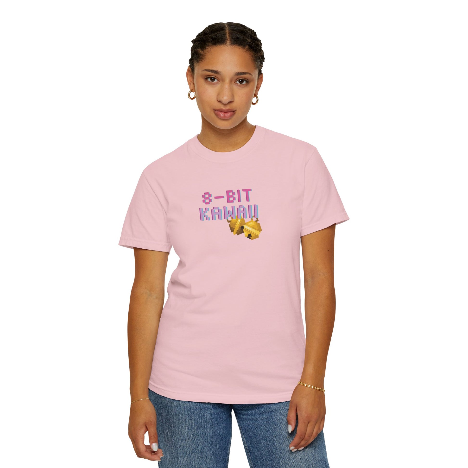 Mad mew mew shirt heavyweight 6.1 oz fabric drape detail
