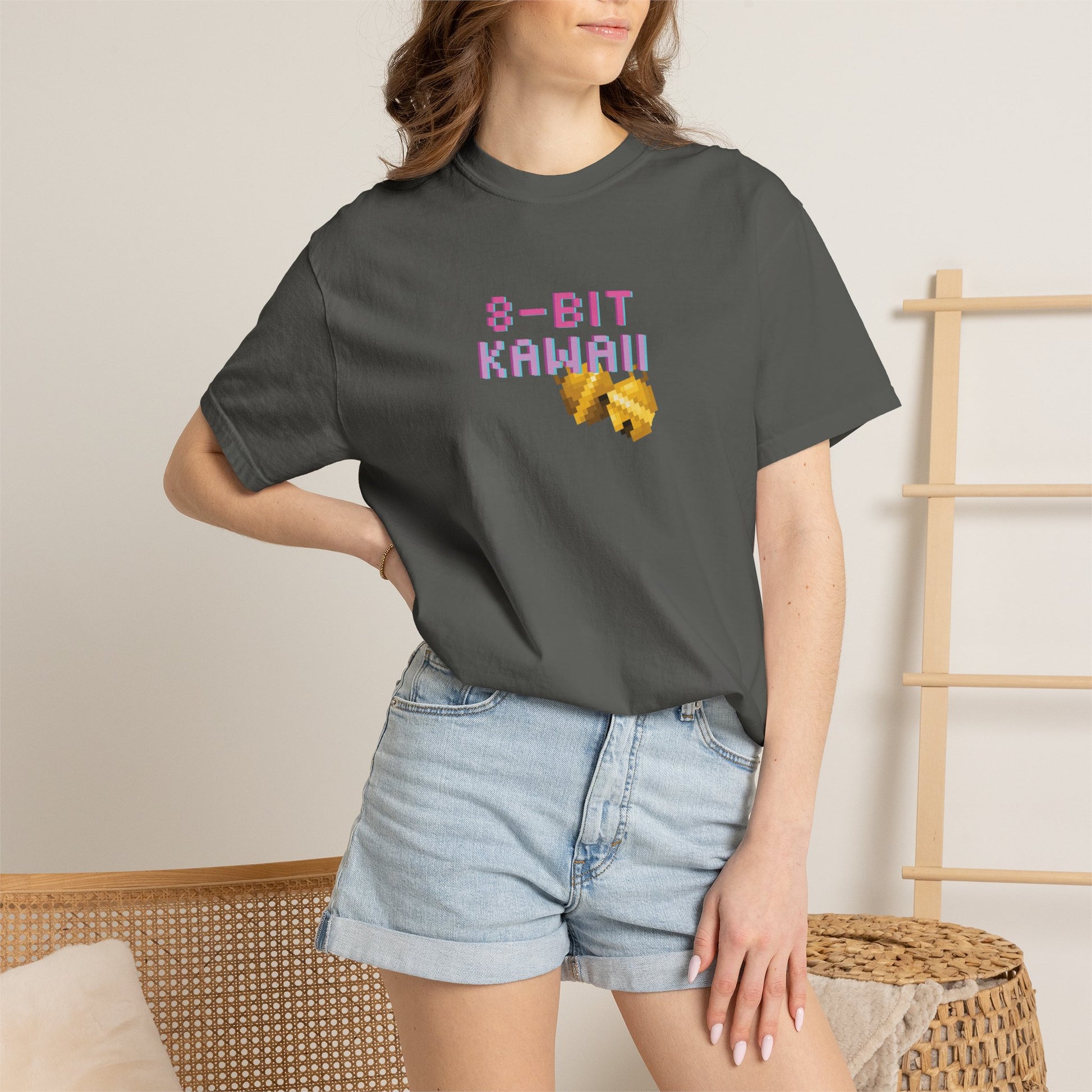 Mad tees unisex paired with jeans for everyday streetwear look
