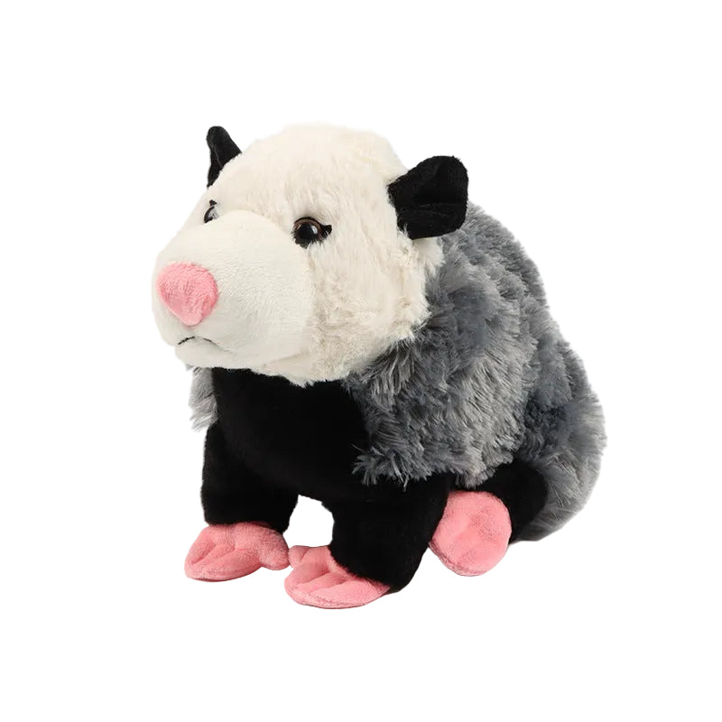 Realistic Opossum Plush 22cm | Handmade Possum Stuffed Toy