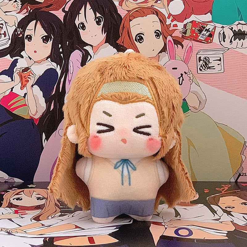 K-On! Chibi Fan Made Plushies 10cm: Tsumugi Kotobuki, Yui, Mio, Ritsu and Azusa | Hokago Tea Time Doll