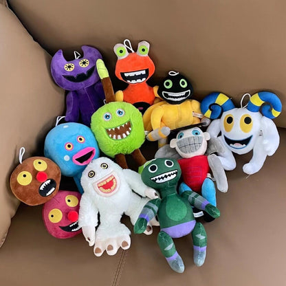 My Singing Monsters Plush | Mammott Ghazt Wubbox Hoola Furcorn Stuffed Animals | MSM Fan Gifts