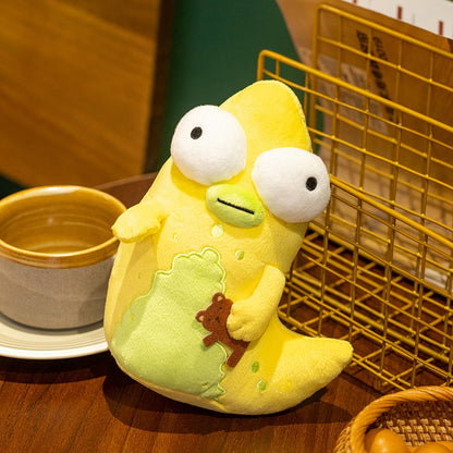 The Pupa Plush | 19cm Handmade Pupa Stuffed Plush Collectible | Alien Baby Plush Toy