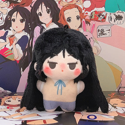 K-On! Chibi Fan Made Plushies 10cm: Tsumugi Kotobuki, Yui, Mio, Ritsu and Azusa | Hokago Tea Time Doll