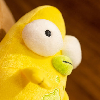 The Pupa Plush | 19cm Handmade Pupa Stuffed Plush Collectible | Alien Baby Plush Toy