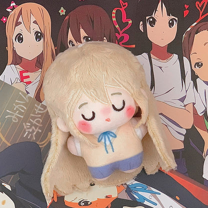 K-On! Chibi Fan Made Plushies 10cm: Tsumugi Kotobuki, Yui, Mio, Ritsu and Azusa | Hokago Tea Time Doll