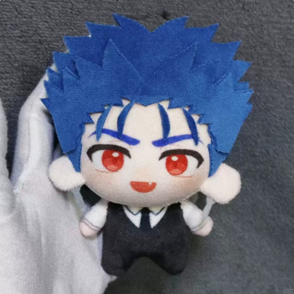 Fate/Stay Night Anime Plushies Saber Gilgamesh Lancer Rin Sakura Casual School Outfit 10cm Collectible