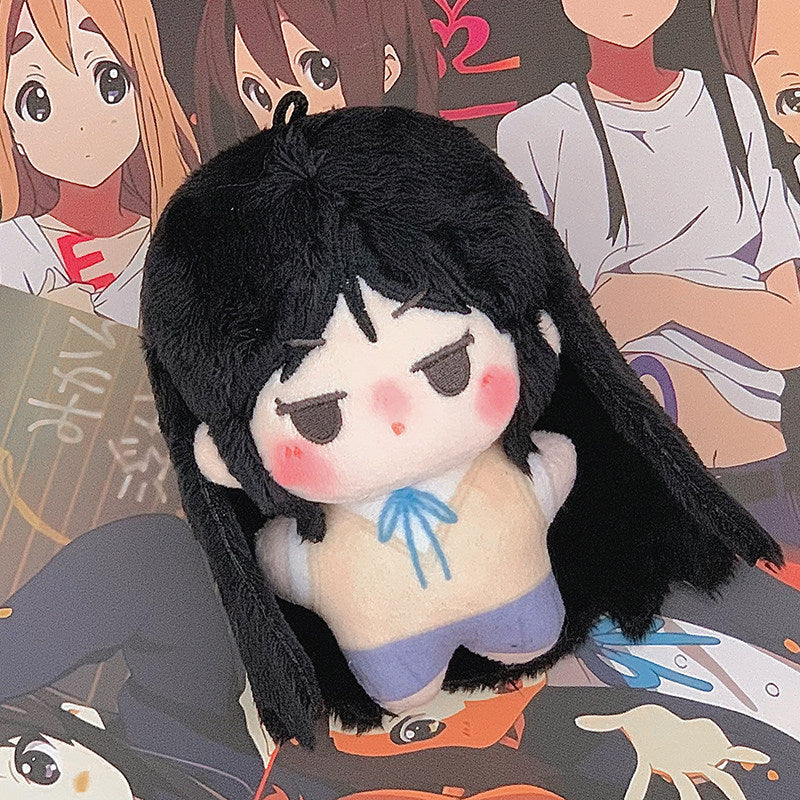 K-On! Chibi Fan Made Plushies 10cm: Tsumugi Kotobuki, Yui, Mio, Ritsu and Azusa | Hokago Tea Time Doll