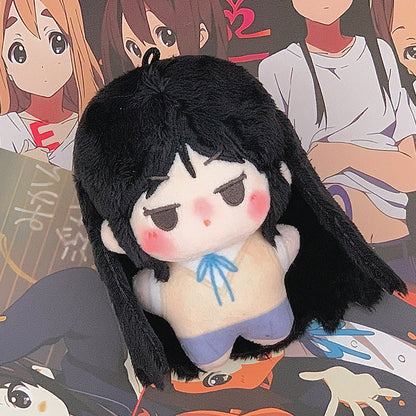 K-On! Chibi Fan Made Plushies 10cm: Tsumugi Kotobuki, Yui, Mio, Ritsu and Azusa | Hokago Tea Time Doll