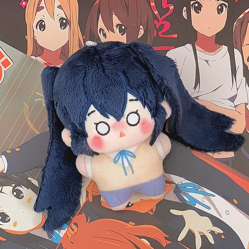 K-On! Chibi Fan Made Plushies 10cm: Tsumugi Kotobuki, Yui, Mio, Ritsu and Azusa | Hokago Tea Time Doll