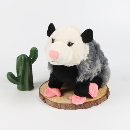 Realistic Opossum Plush 22cm | Handmade Possum Stuffed Toy