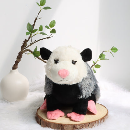Realistic Opossum Plush 22cm | Handmade Possum Stuffed Toy