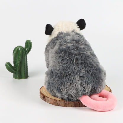Realistic Opossum Plush 22cm | Handmade Possum Stuffed Toy