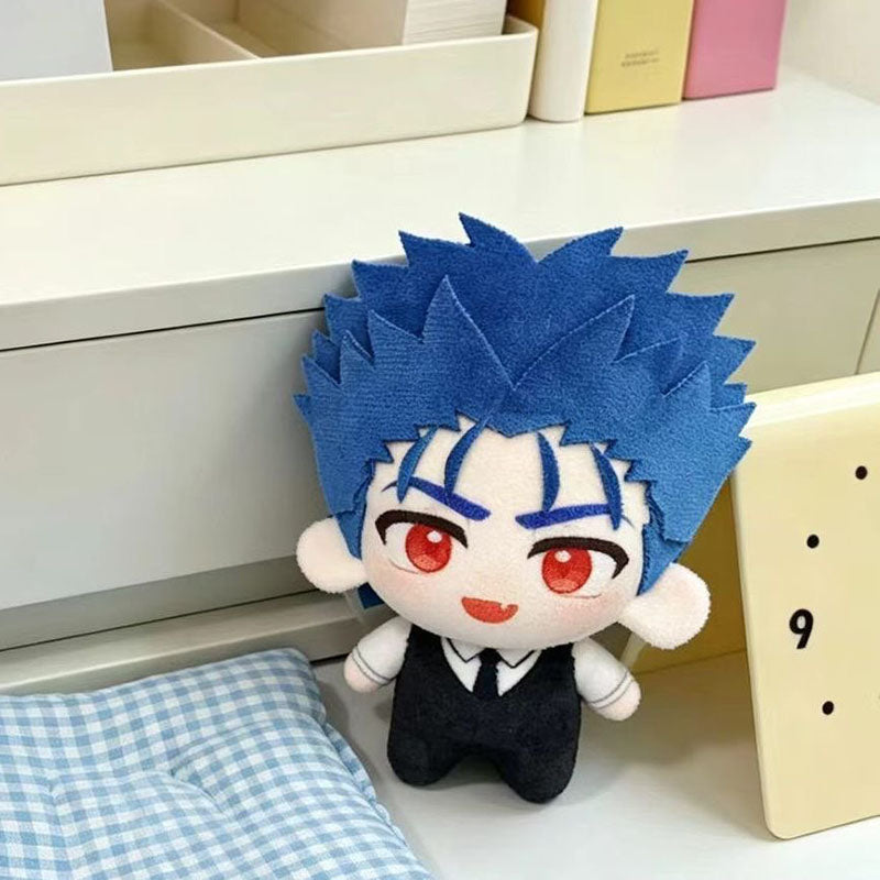Fate/Stay Night Anime Plushies Saber Gilgamesh Lancer Rin Sakura Casual School Outfit 10cm Collectible