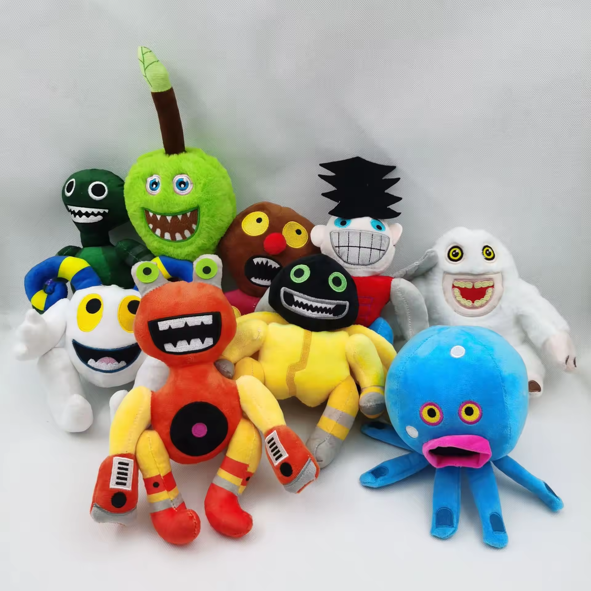 My Singing Monsters Plush | Mammott Ghazt Wubbox Hoola Furcorn Stuffed Animals | MSM Fan Gifts
