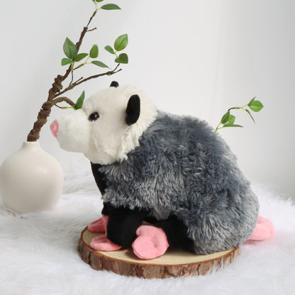 Realistic Opossum Plush 22cm | Handmade Possum Stuffed Toy