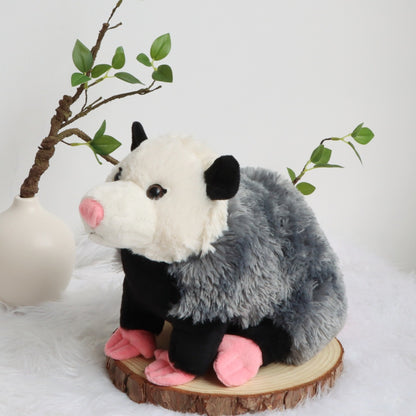 Realistic Opossum Plush 22cm | Handmade Possum Stuffed Toy