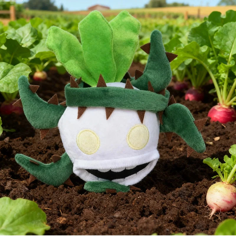 Mandrake fan-made horror plush sharp teeth detail shot