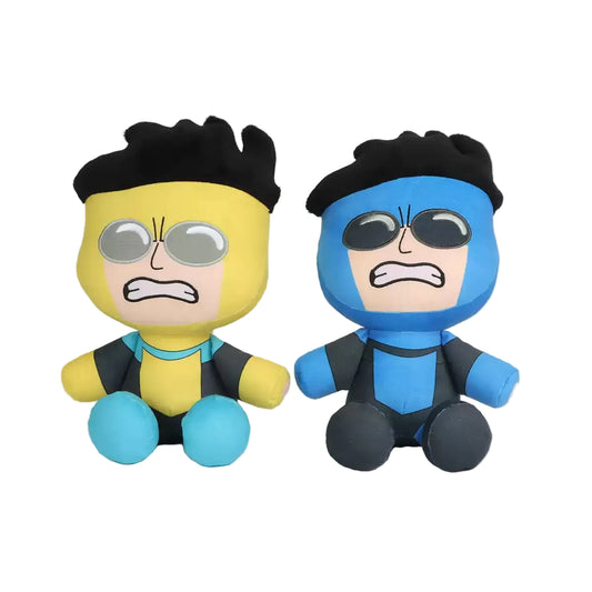Mark Grayson plush 25cm fan-made Invincible plushie front view
