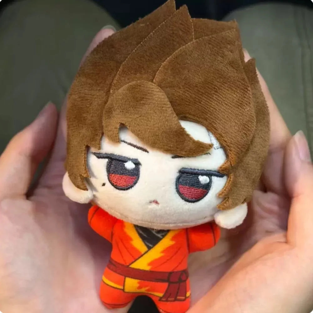 Master of fire plush fan art collectible 10cm front view

