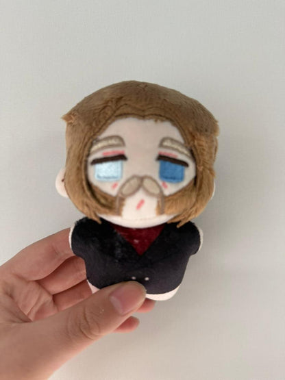 Micah Bell plush 10cm soft stuffed outlaw collectible front view
