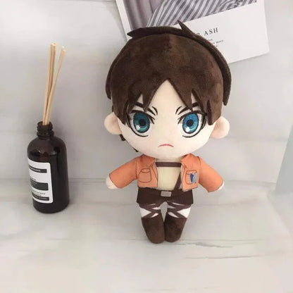 Mikasa plush gift packaging presentation, handmade anime plush collectible for gifting
