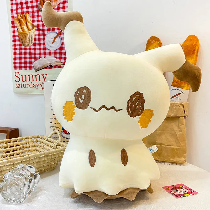 Mimikyu 75cm giant plush being hugged
