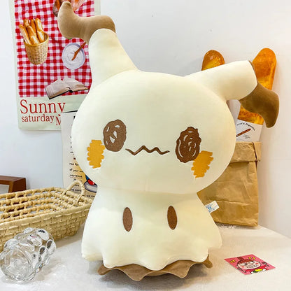 Mimikyu 75cm giant plush being hugged