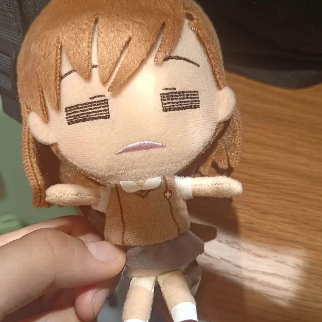 Misaka plush hanging pendant keychain anime accessory
