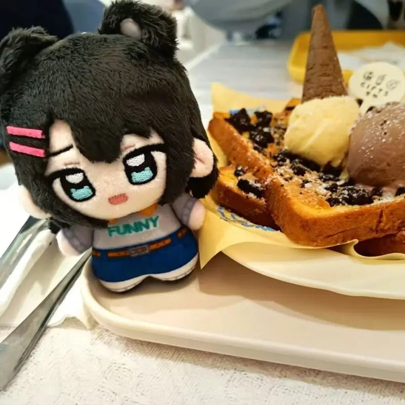 Misaki Okusawa plush inspired by a popular rhythm game Hello Happy World
