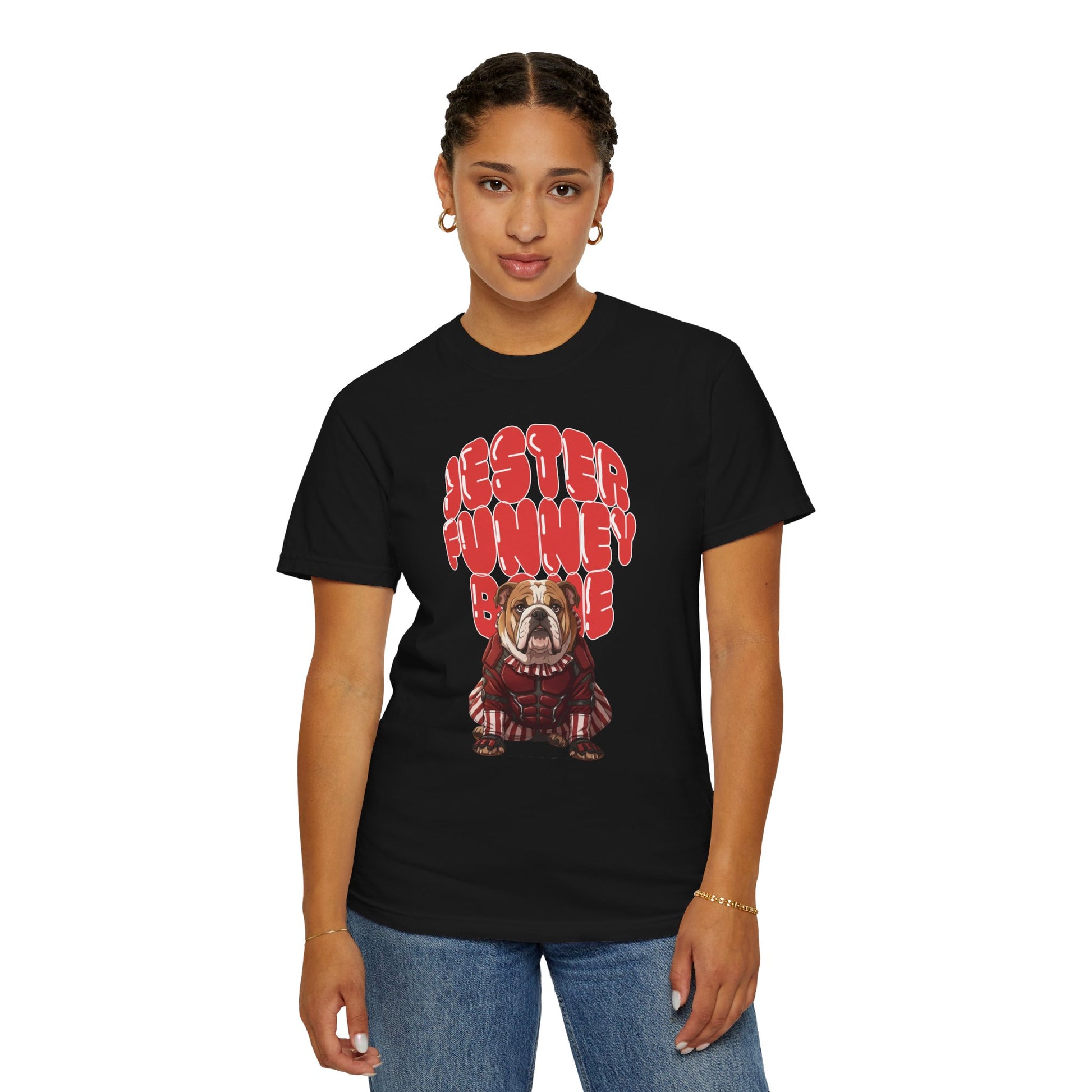 Miss Chiff inspired bulldog apparel.