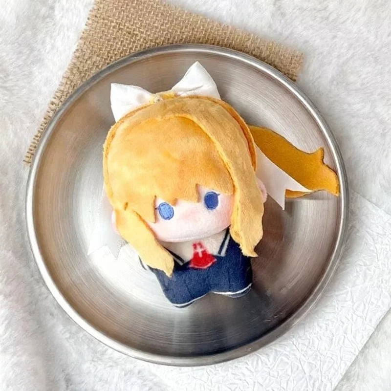 Misuzu Kamio keychain attached to backpack strap