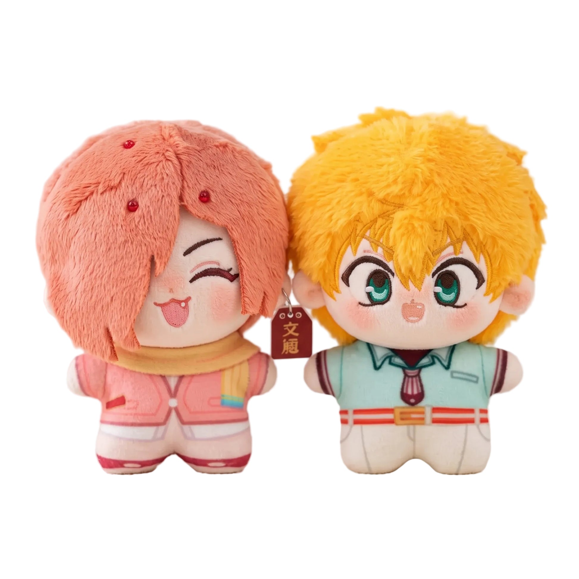Mitsuba Sousuke and Minamoto Kou handmade anime plushies 10cm Toilet Bound Hanako Kun