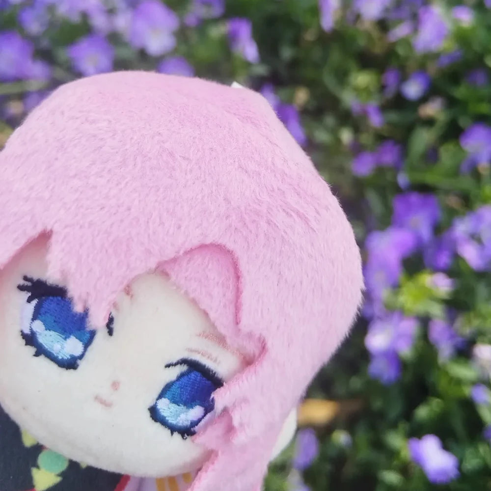 Miya plush close-up detail soft material handmade

