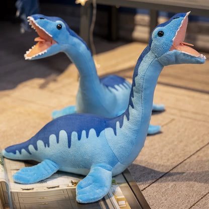 Mosasaur dinosaur plush realistic simulation design