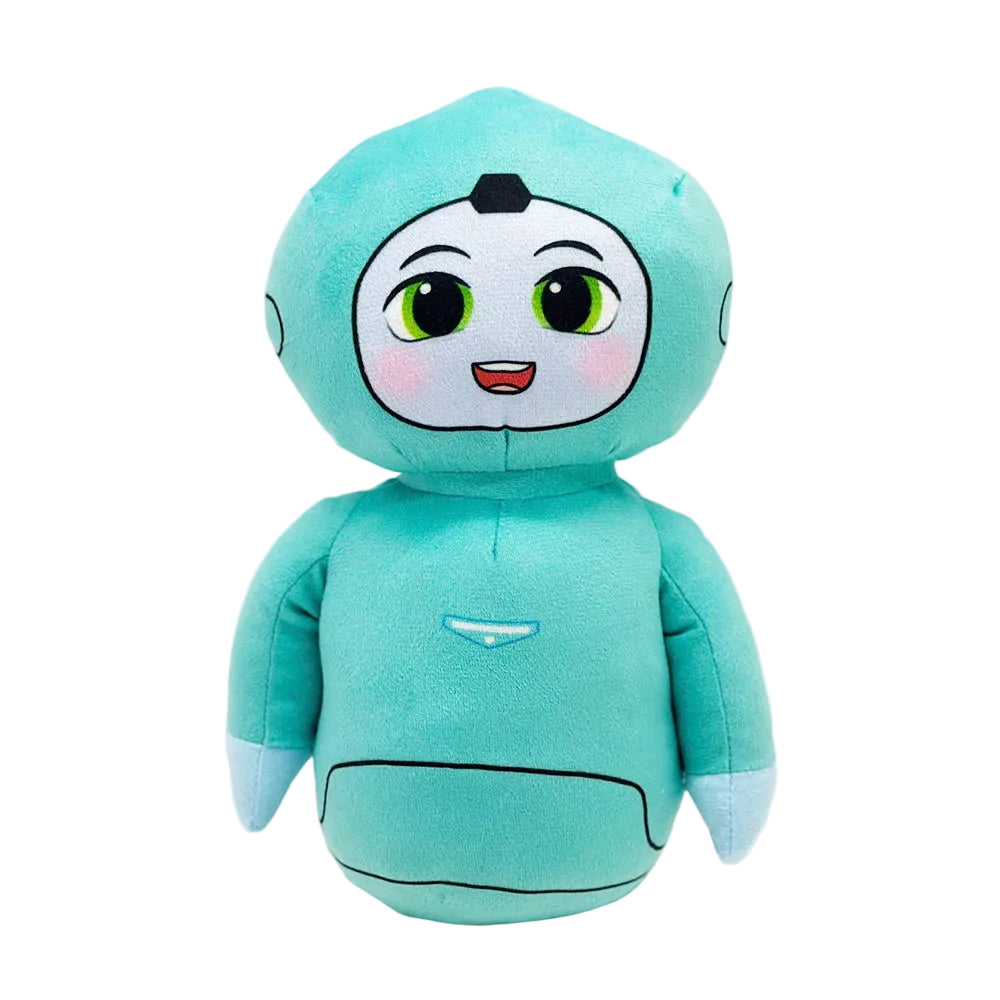 Moxie plush toy fan art robot companion 25cm soft stuffed animal
