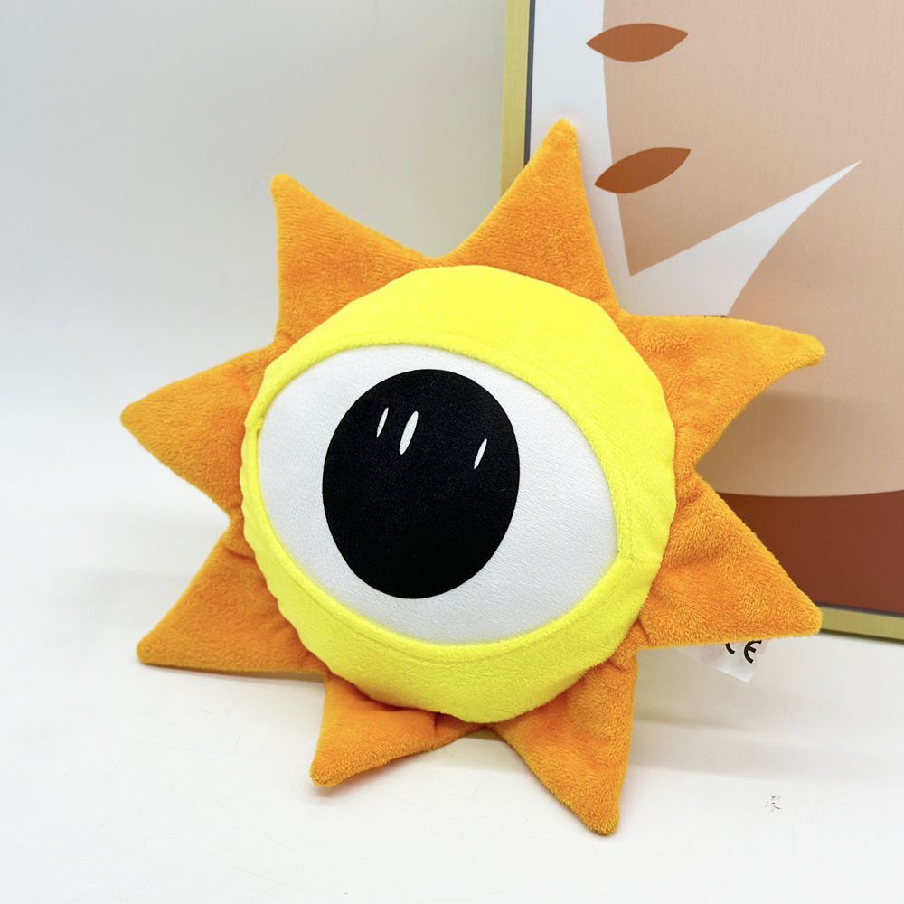Mr. Sun plush 27cm size comparison
