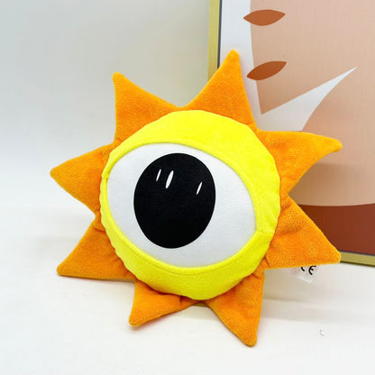 Mr. Sun plush 27cm size comparison
