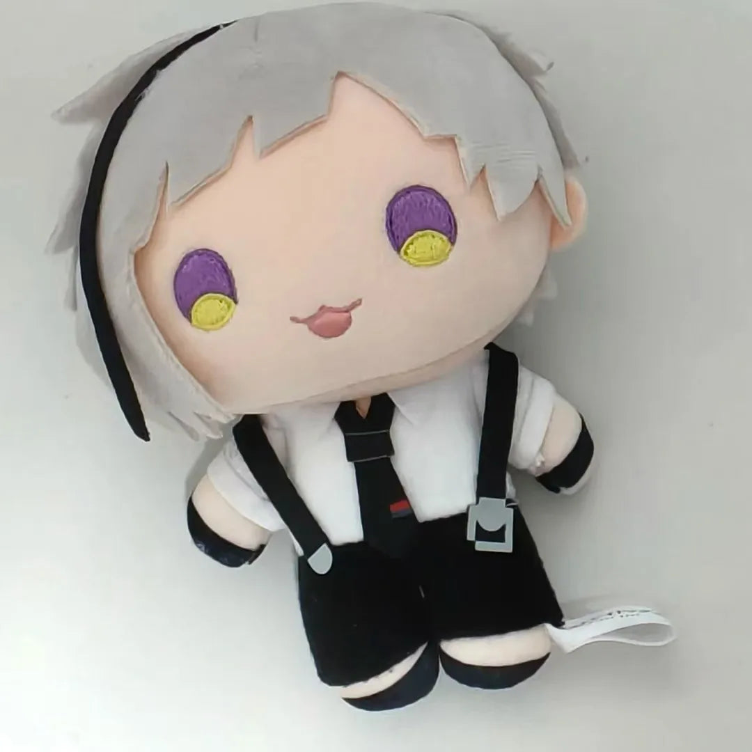 Nakahara Chuuya BSD plush toy wearing signature black hat and choker
