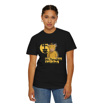 Niu Lai character t-shirt styled with jeans for casual outfit