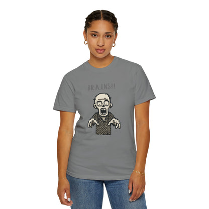 Nostalgic pixel art horror graphic tee.